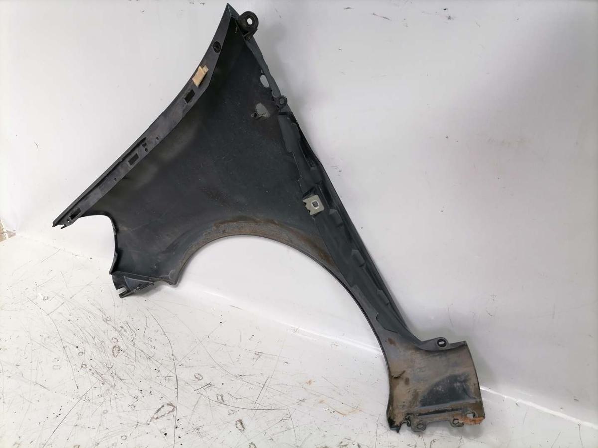 Renault Clio 3 original Kotfl&uuml;gel vorn rechts TEJ47 Bleu gris Blau Bj.2006